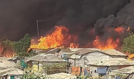 Hulp nodig na opnieuw grote brand vluchtelingenkamp Rohingya