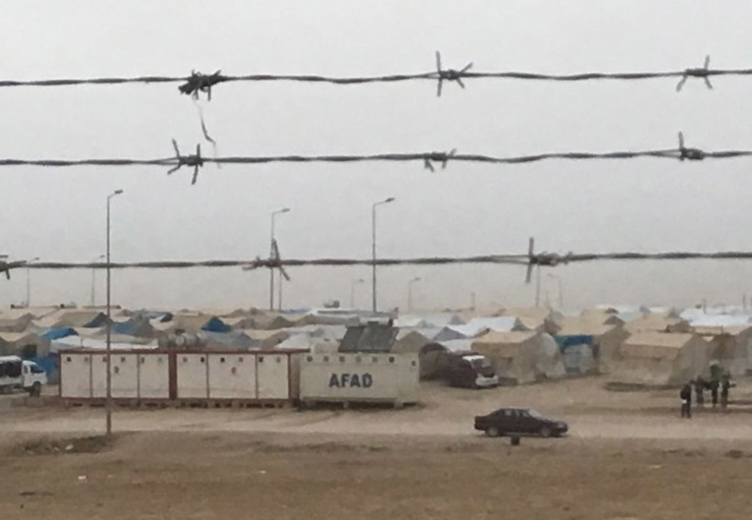 Irak: één van de vele grote vluchtelingenkampen