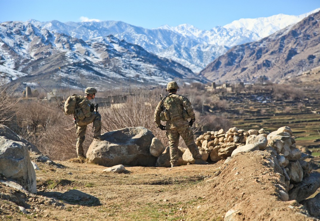 Amerikaanse soldaten in Afghanistan voor de machtsovername in 2021