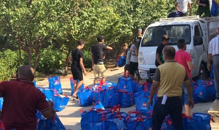 Voedsel en kleding voor 200 Irakese gezinnen