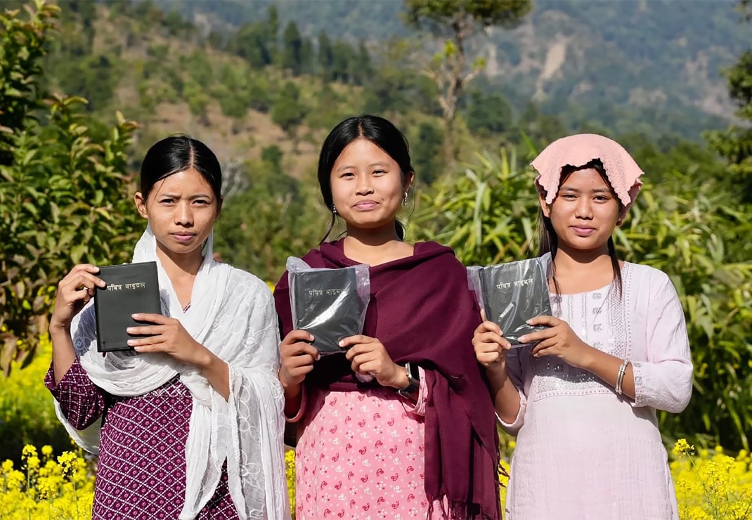  Namens de ontvangers van de Bijbels bedanken we u voor uw betrokkenheid! 