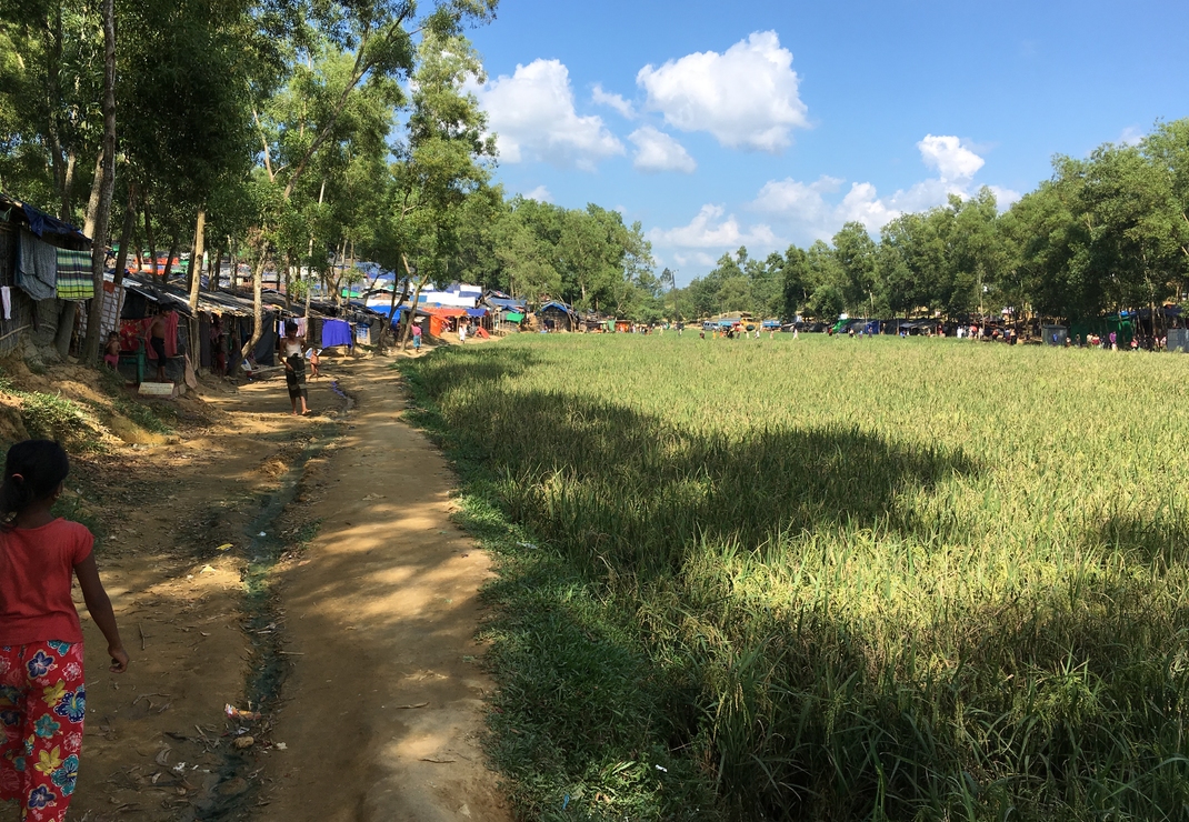 Het Rohingya kamp