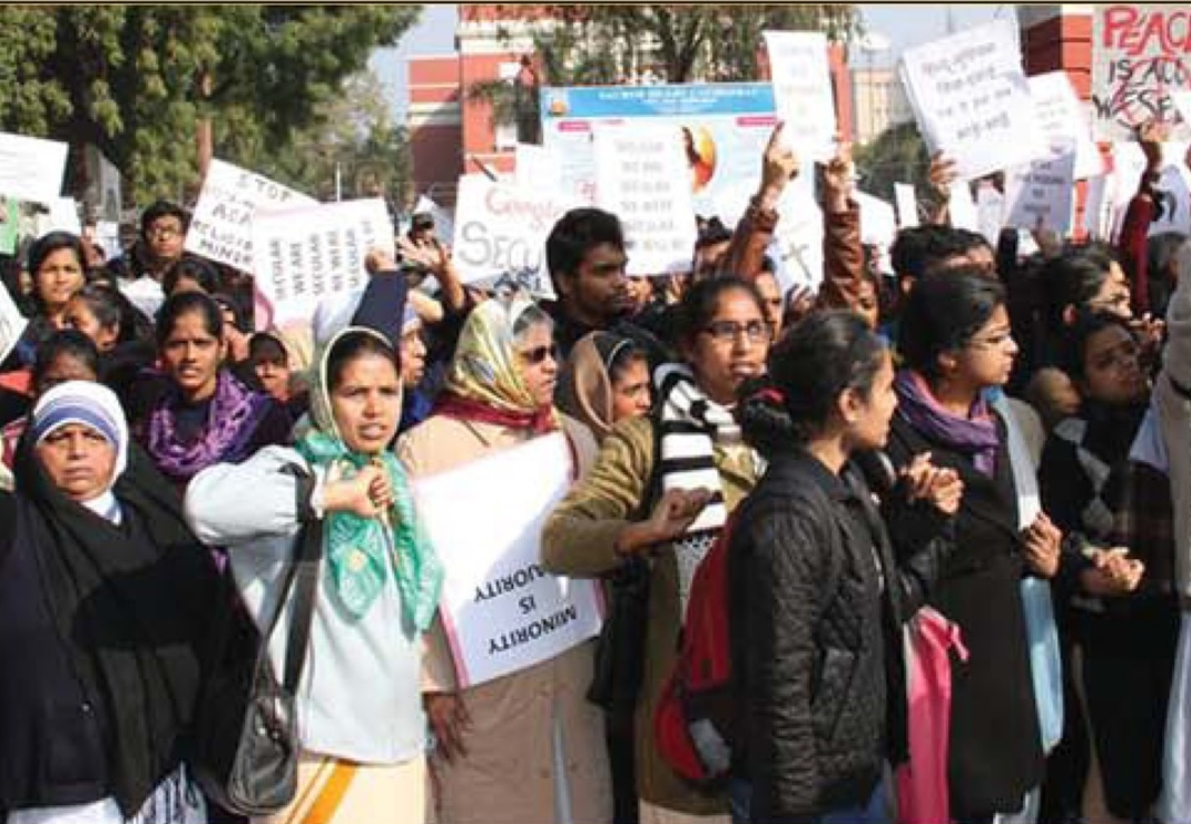 Protest in New Delhi