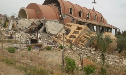 Aanval op kerk in Syrie