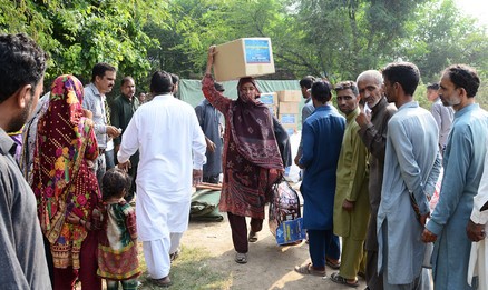 Aardbeving Pakistan: extra hulp dankzij u!