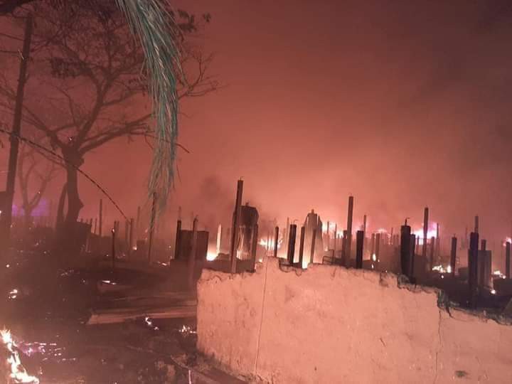 Hulp nodig na grote brand vluchtelingenkamp Rohingya