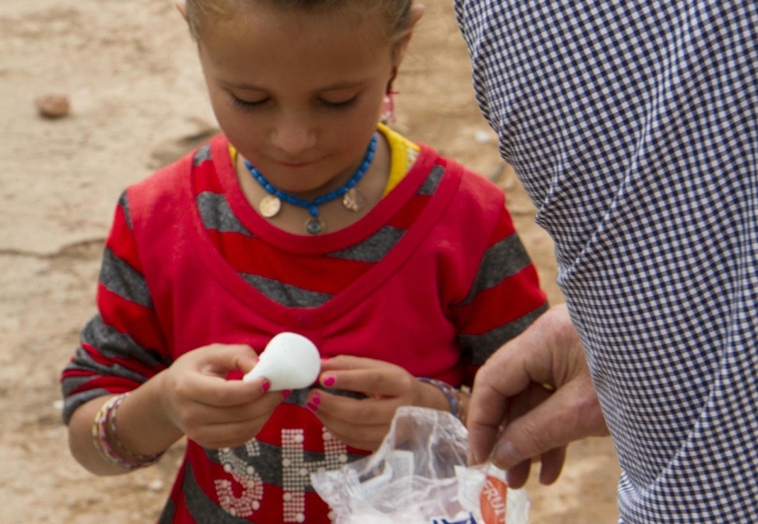 Snoepjes voor de kinderen