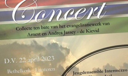 Concert te Lunteren voor evangelisatiewerk in Gambia