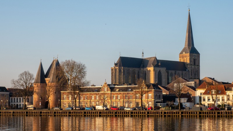 Een zomerse fietstocht door Kampen