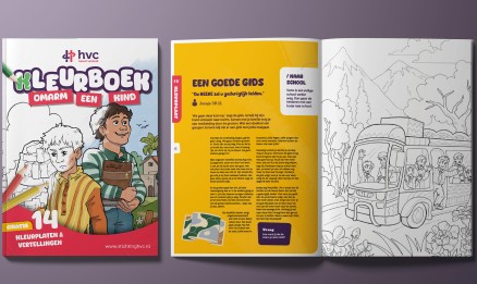 Gratis kleurboek: het verhaal van een kind dat eindelijk veilig is