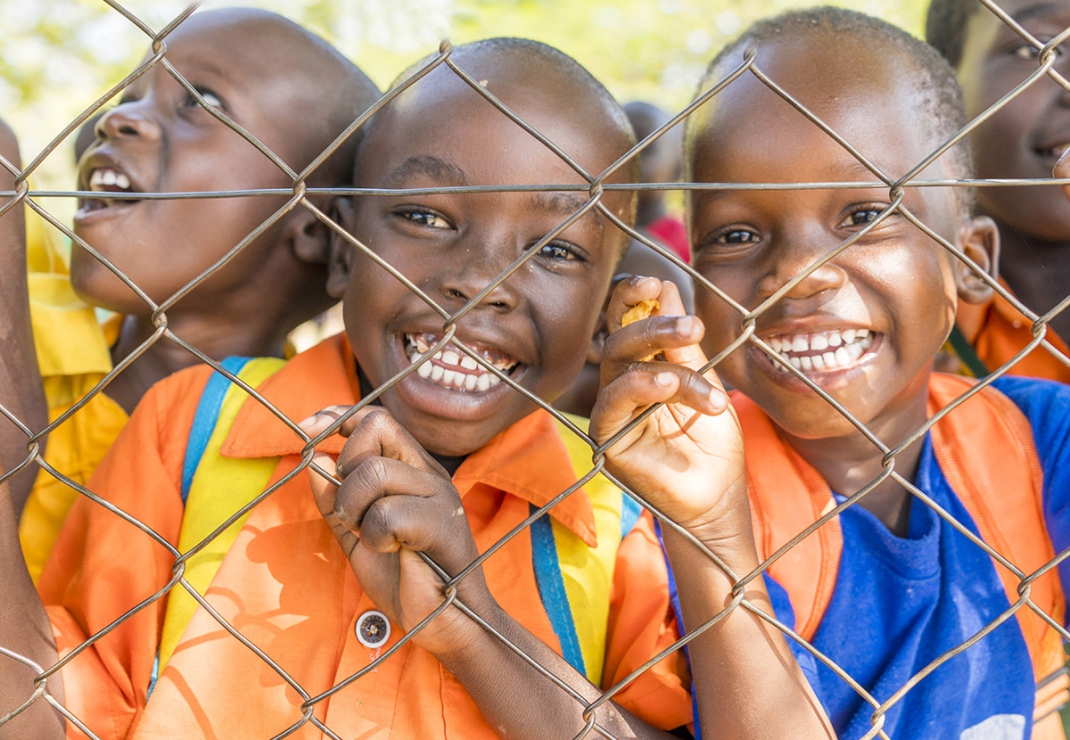 Hoe lang blijven de gevluchte weeskinderen nog in Oeganda? (foto: Cees van der Wal)