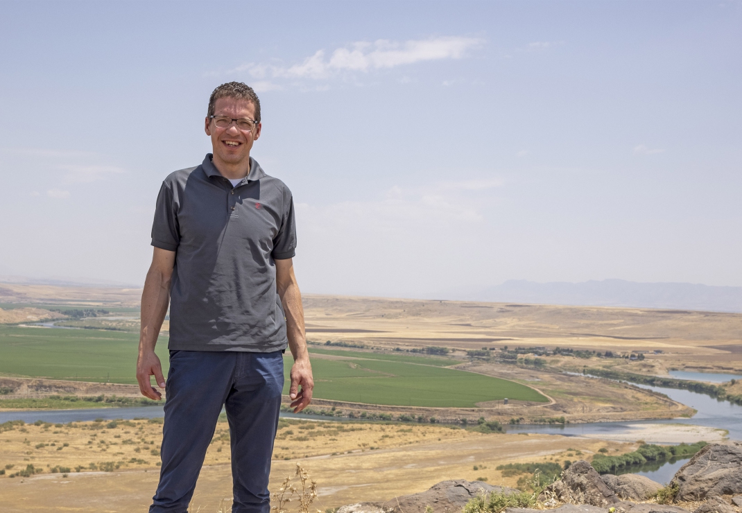 HVC-directeur Jan Dirk van Nifterik in Irak