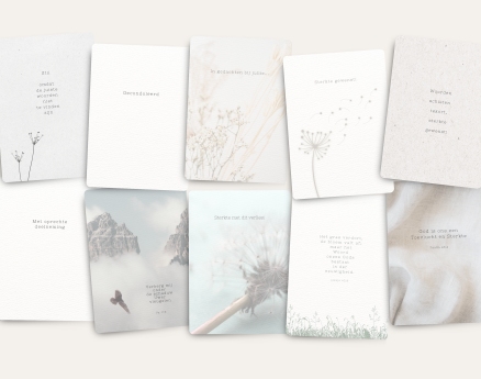 Set - condoleance - NIEUW