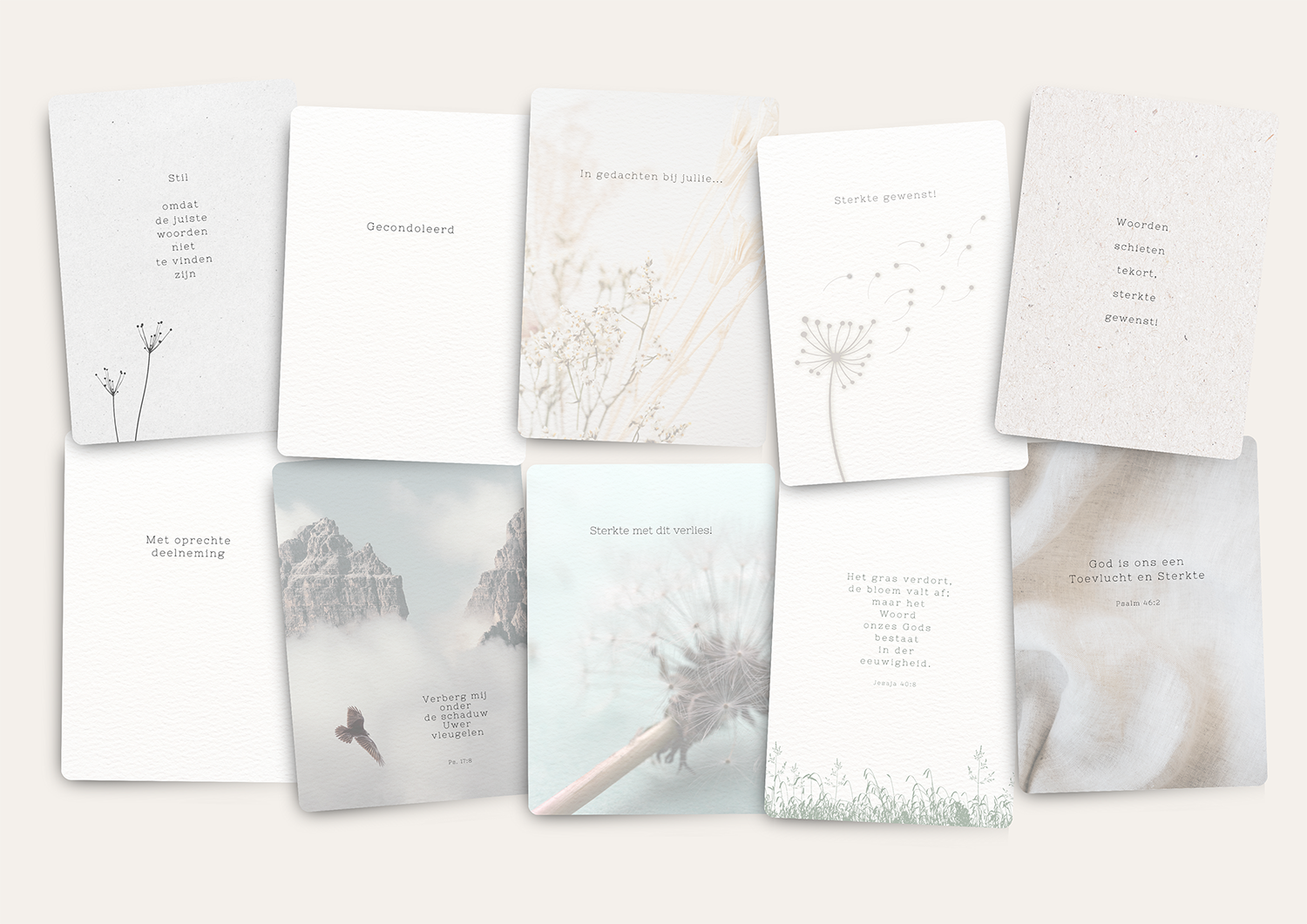 Kaartenset bemoediging