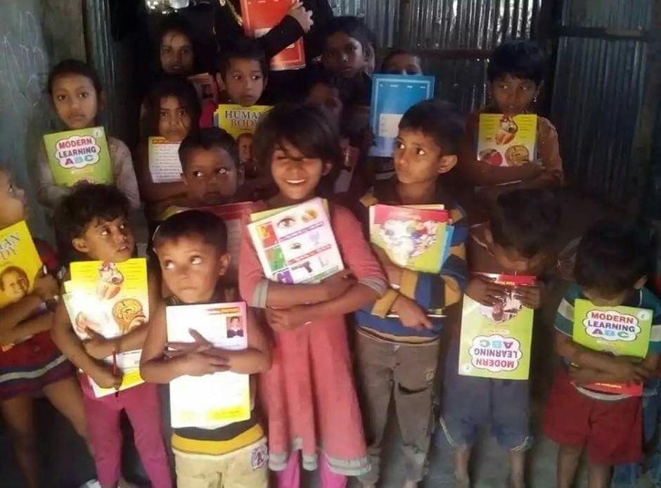 Rohingya kinderen kunnen voor het eerst naar school