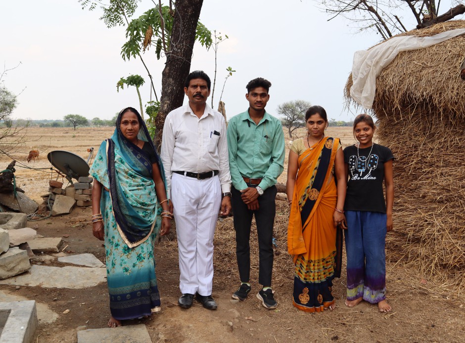 Ashok en zijn gezin