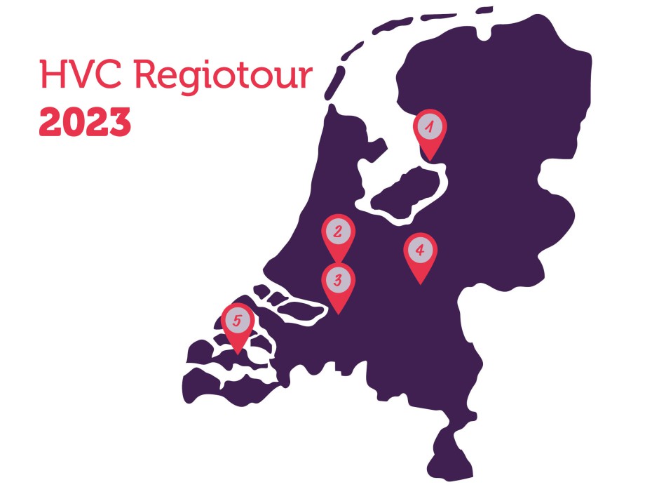 HVC Regiotour 2023 op 5 locaties!