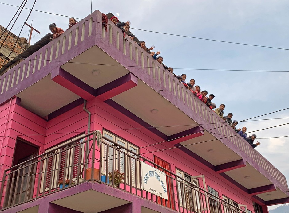 In Kathmandu (Nepal) is voor de sponsorkinderen een nieuw weeshuis geopend
