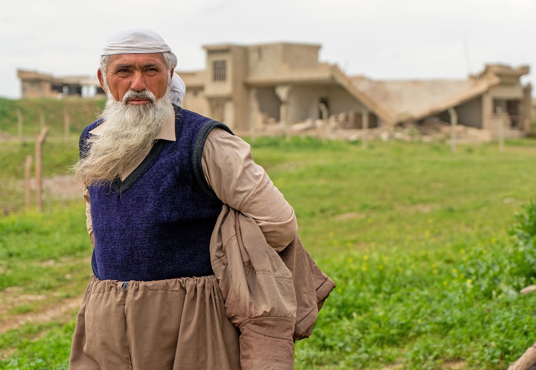Grote delen van Irak zijn zwaar beschadigd door jarenlange oorlog. Foto: Cees van der Wal