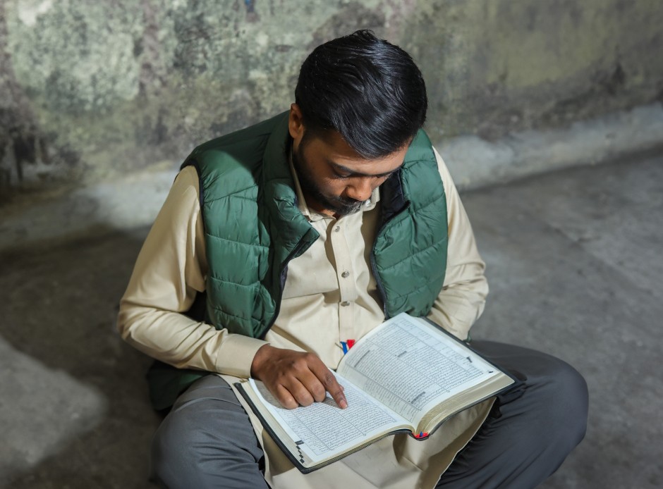 Amjaad kreeg een bijzonder cadeau